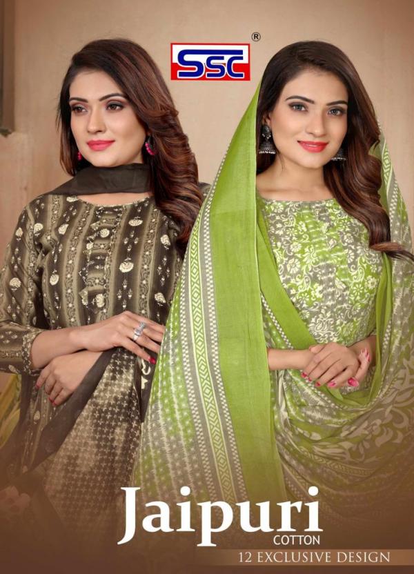 SSC Jaipuri Cotton Vol-1 Soft Cotton Designer Exclusive Dress Material